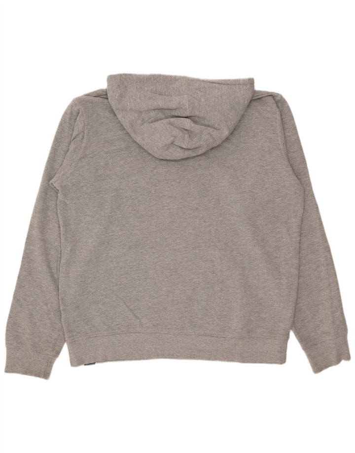 DICKIES Pulover cu glugă cu grafic pentru bărbați, bumbac mare, gri