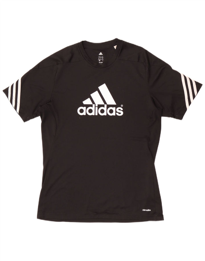 Tricou Adidas Climalite Graphic Top Mediu Negru
