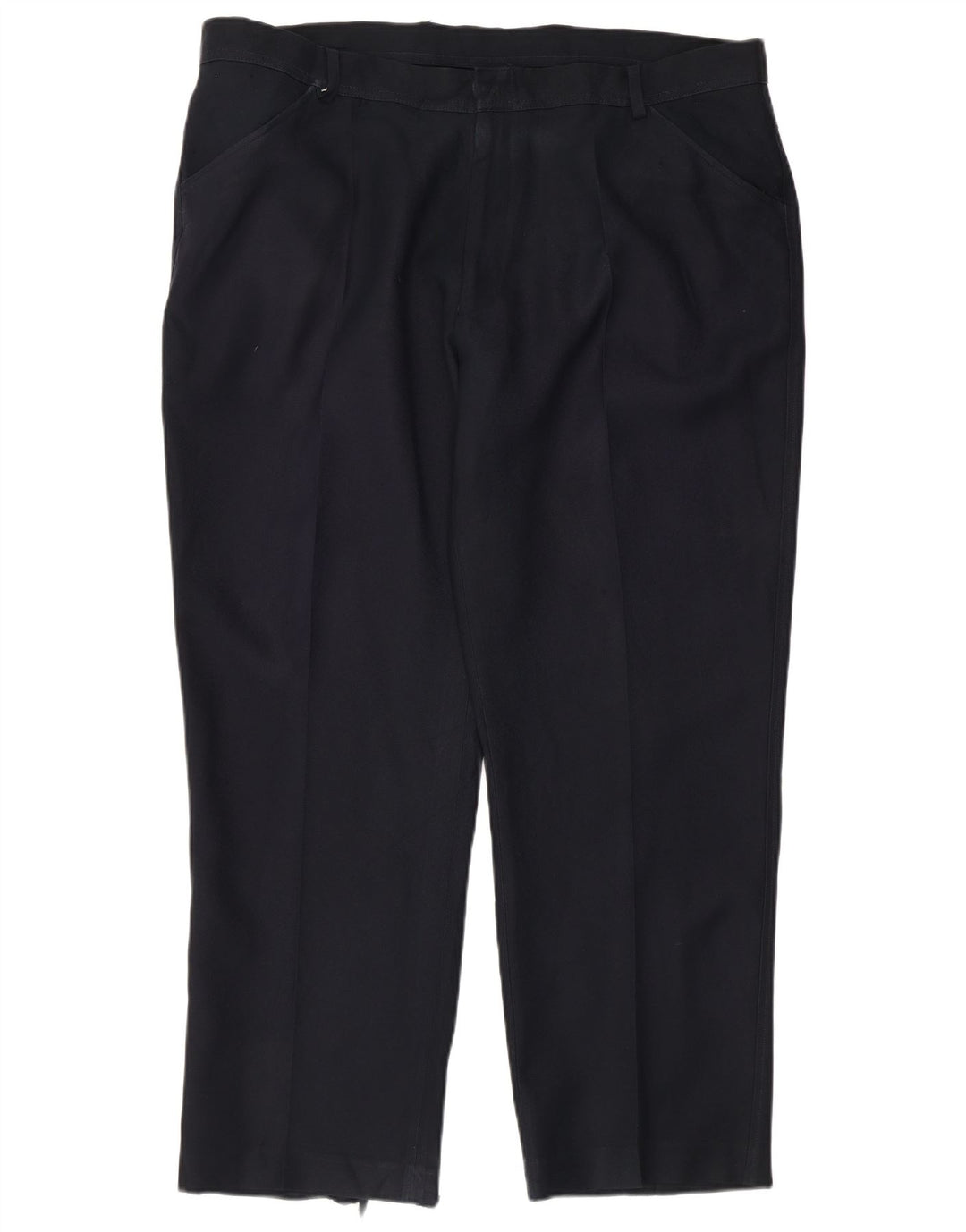 Pantaloni casual drepti pentru bărbați Farah L42 L29 Poliester bleumarin