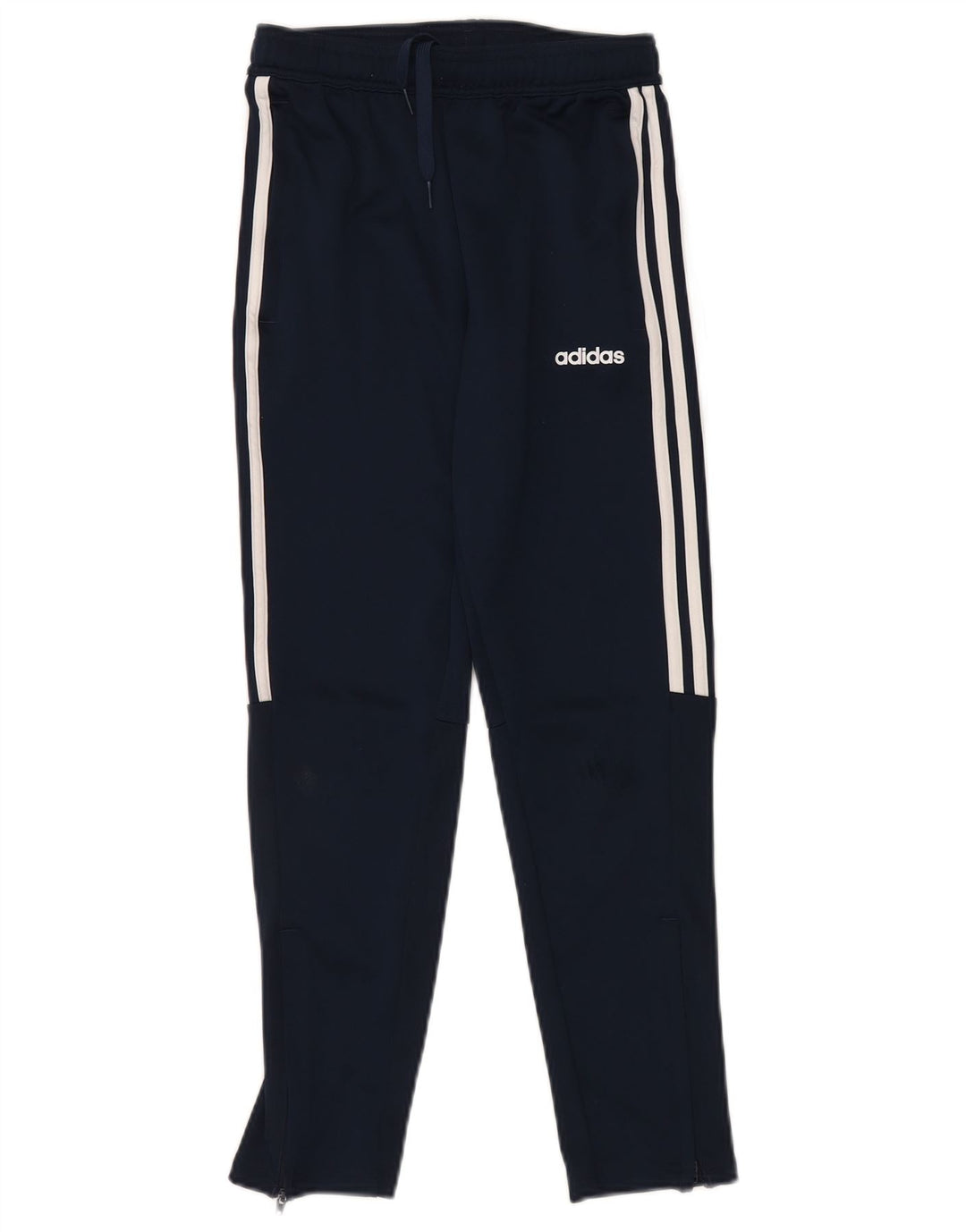Pantaloni de trening ADIDAS Aeroready pentru baieti 11-12 ani poliester bleumarin