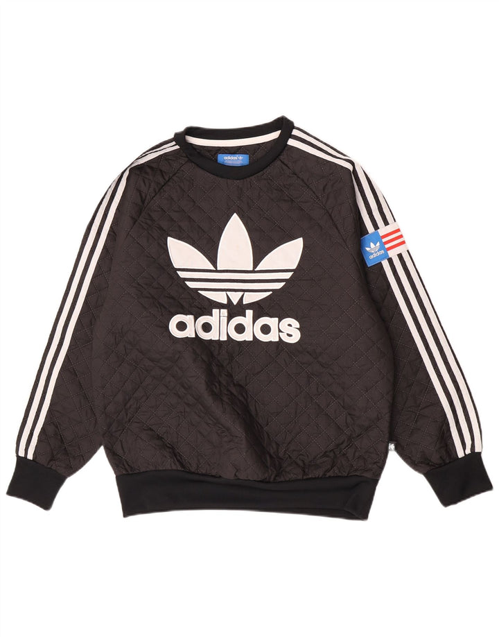 Pulover Adidas pentru femei Rita Ora Graphic Pulover UK 10 Mic Negru