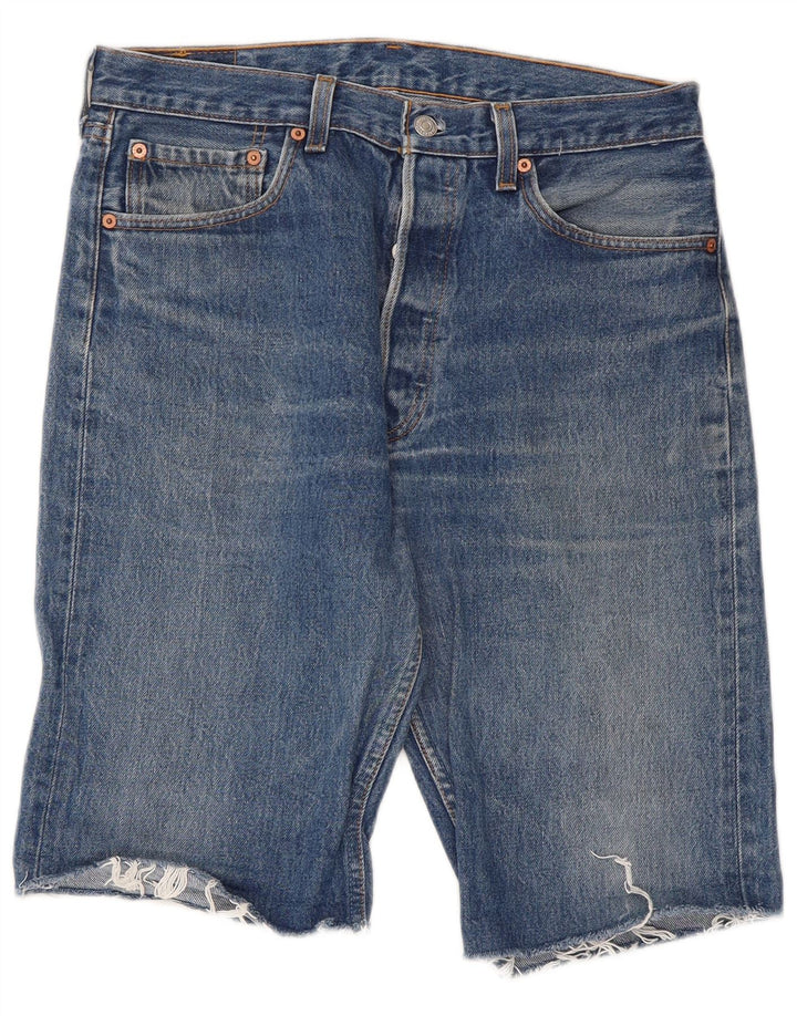 Pantaloni scurți Levi's 501 Denim W33 Medium Blue