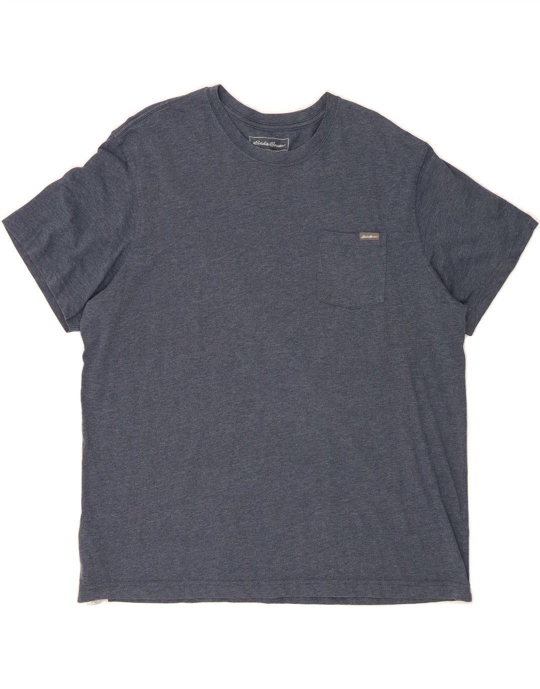 EDDIE BAUER Mens T-Shirt Top XL Navy Blue Cotton Vintage Eddie Bauer and Second-Hand Eddie Bauer from Messina Hembry 