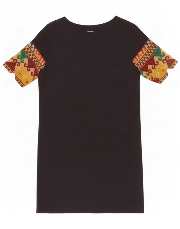 Rochie schimbătoare pentru femei Desigual EU 40 Medium Black Floral Viscose