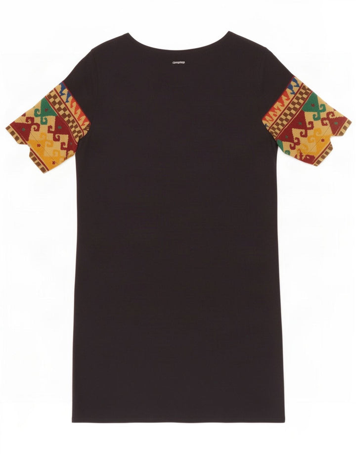 Rochie schimbătoare pentru femei Desigual EU 40 Medium Black Floral Viscose
