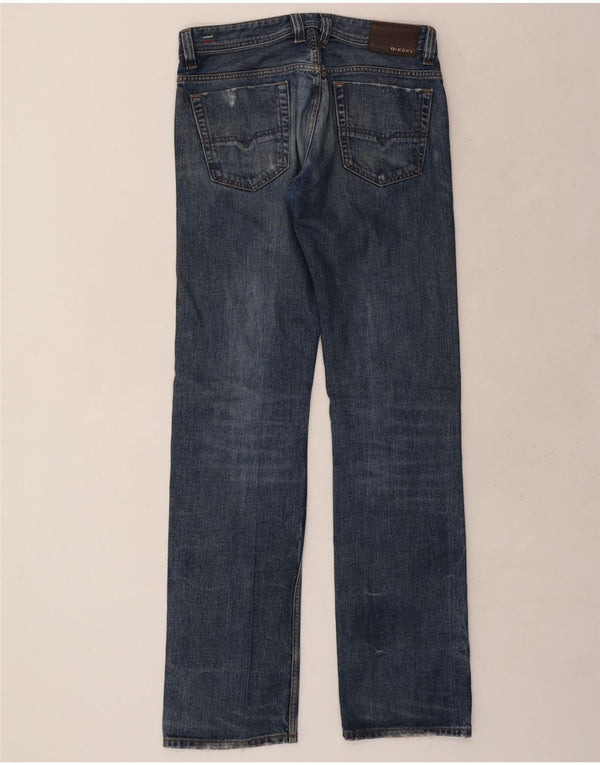 DIESEL Blugi Viker Distressed drepte pentru femei W31 L34 Bumbac albastru