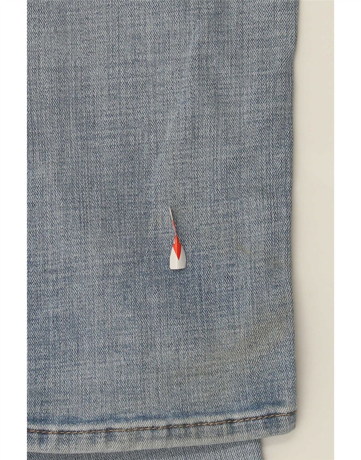 Blugi Levi's pentru femei Slimming Slim W28 L32 Blue Bumbac