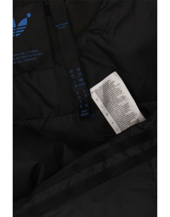 Jachetă căptușită cu pulover supradimensionat pentru bărbați Adidas UK 34 XS Poliester negru