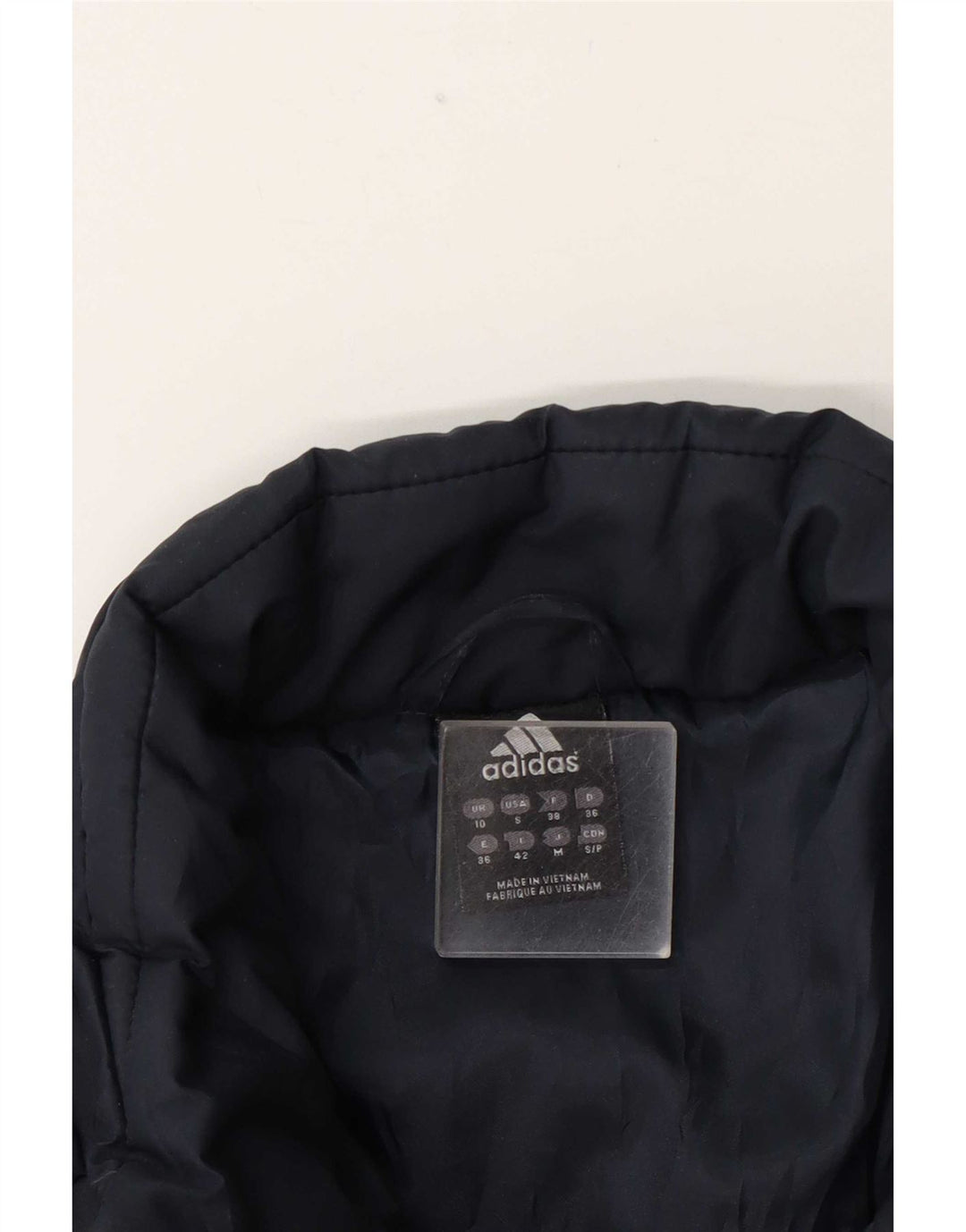 Jachetă căptușită pentru femei Adidas UK 10 Small Bleumarin Poliester