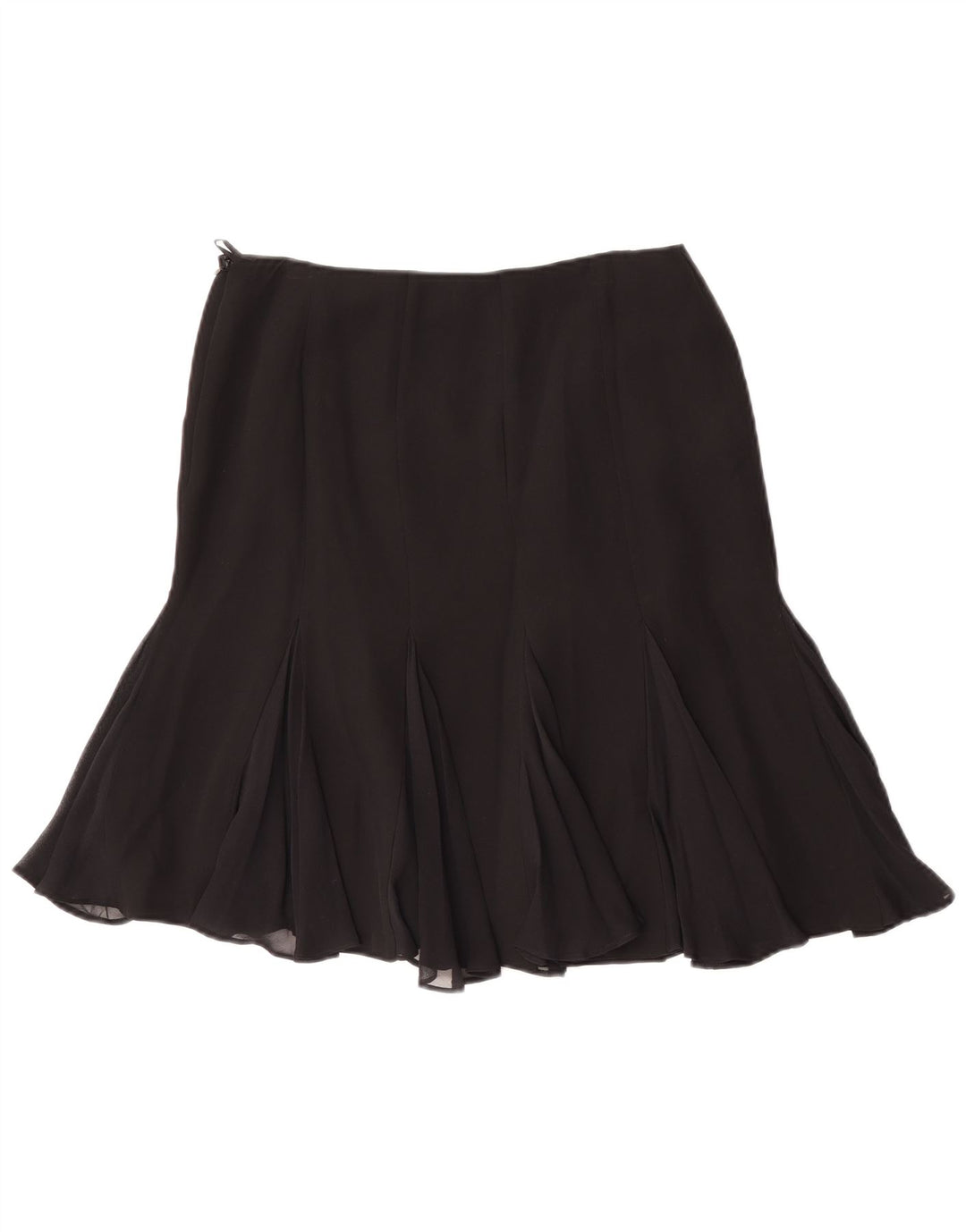 Fusta Trompeta Femei Luisa Spagnoli IT 42 Medium W28 Mătase Neagră