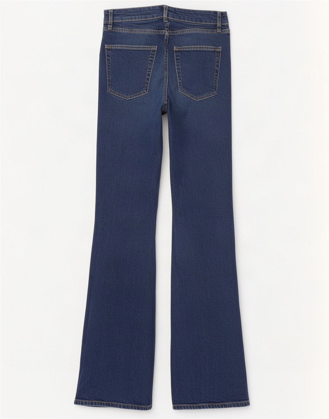 Blugi evazați pentru femei Superdry W28 L32 bumbac bleumarin