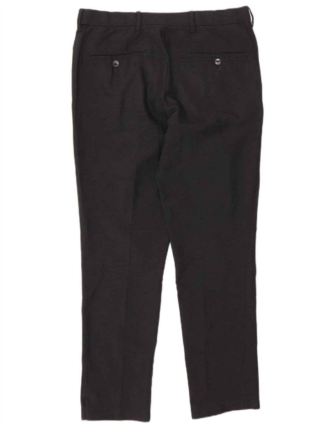 Pantaloni chino pentru bărbați Marks & Spencer Slim Fit L32 L29 Poliester negru