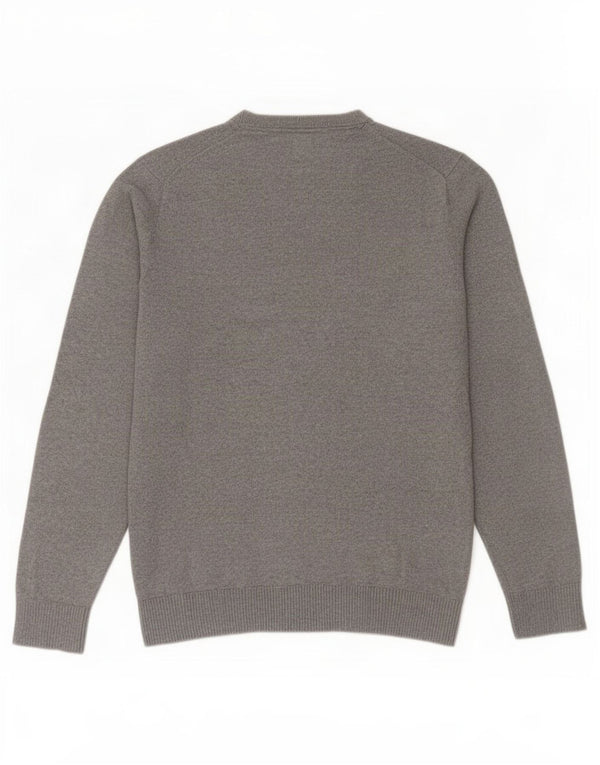 Pulover Tommy Hilfiger pentru bărbați, cu gât crew, bumbac mic, gri