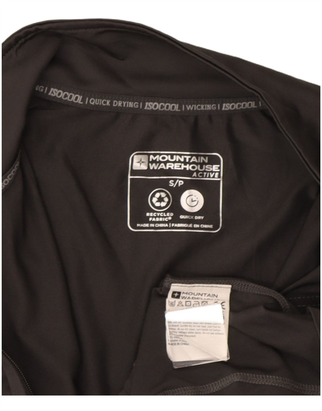 Jachetă de trening pentru bărbați Mountain Warehouse, poliester, gri mic