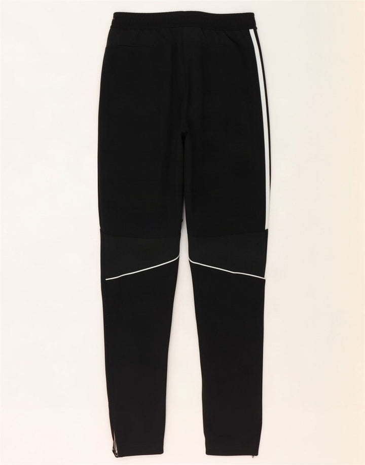 Pantaloni de trening Adidas Climalite pentru bărbați, poliester negru mic