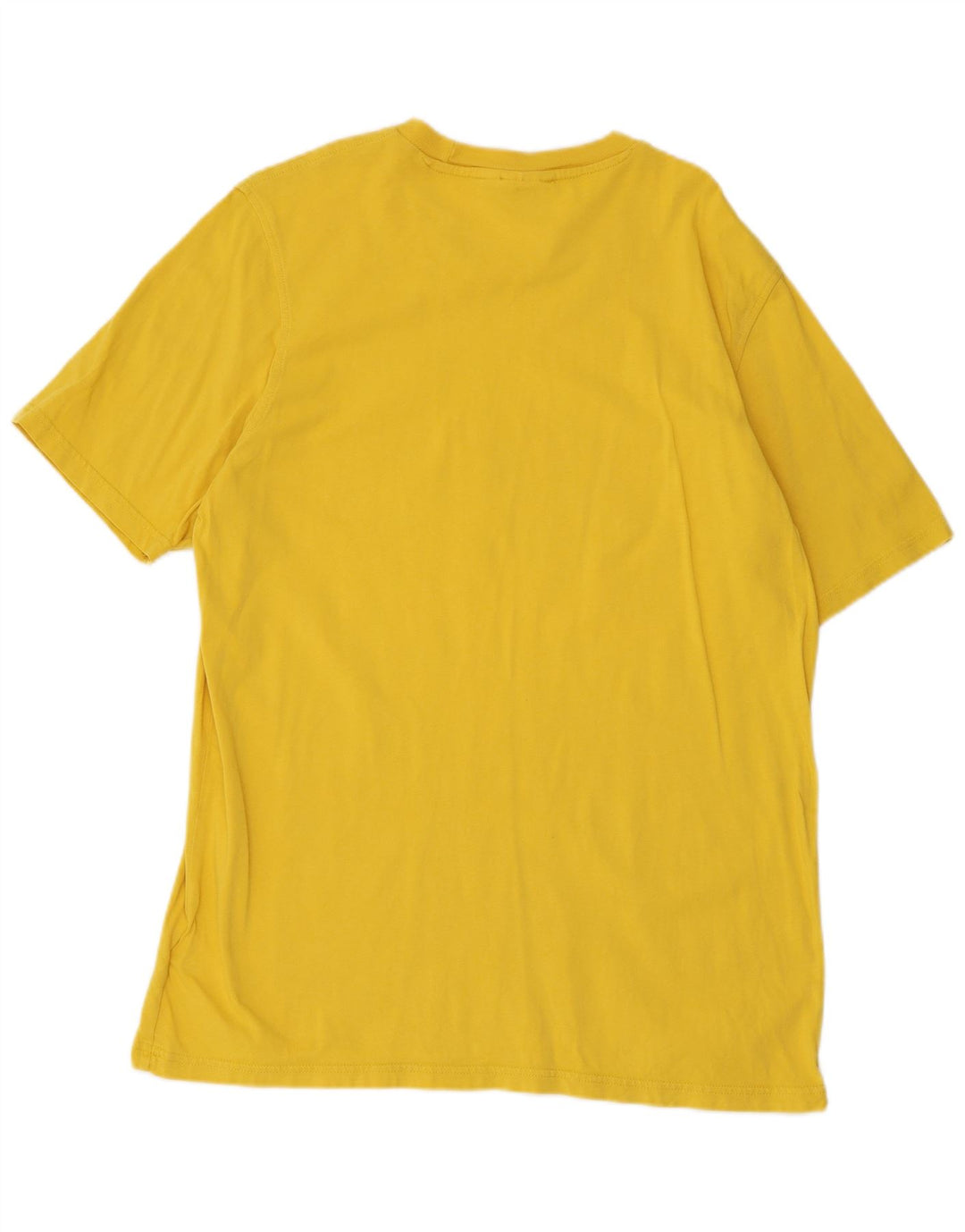 Tricou grafic pentru bărbați Adidas Top, bumbac galben mediu