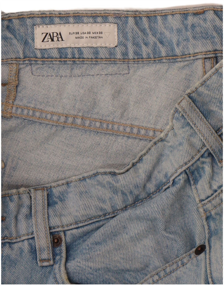 Blugi slim pentru bărbați Zara EU 38 Mici L30 L30 Albastru