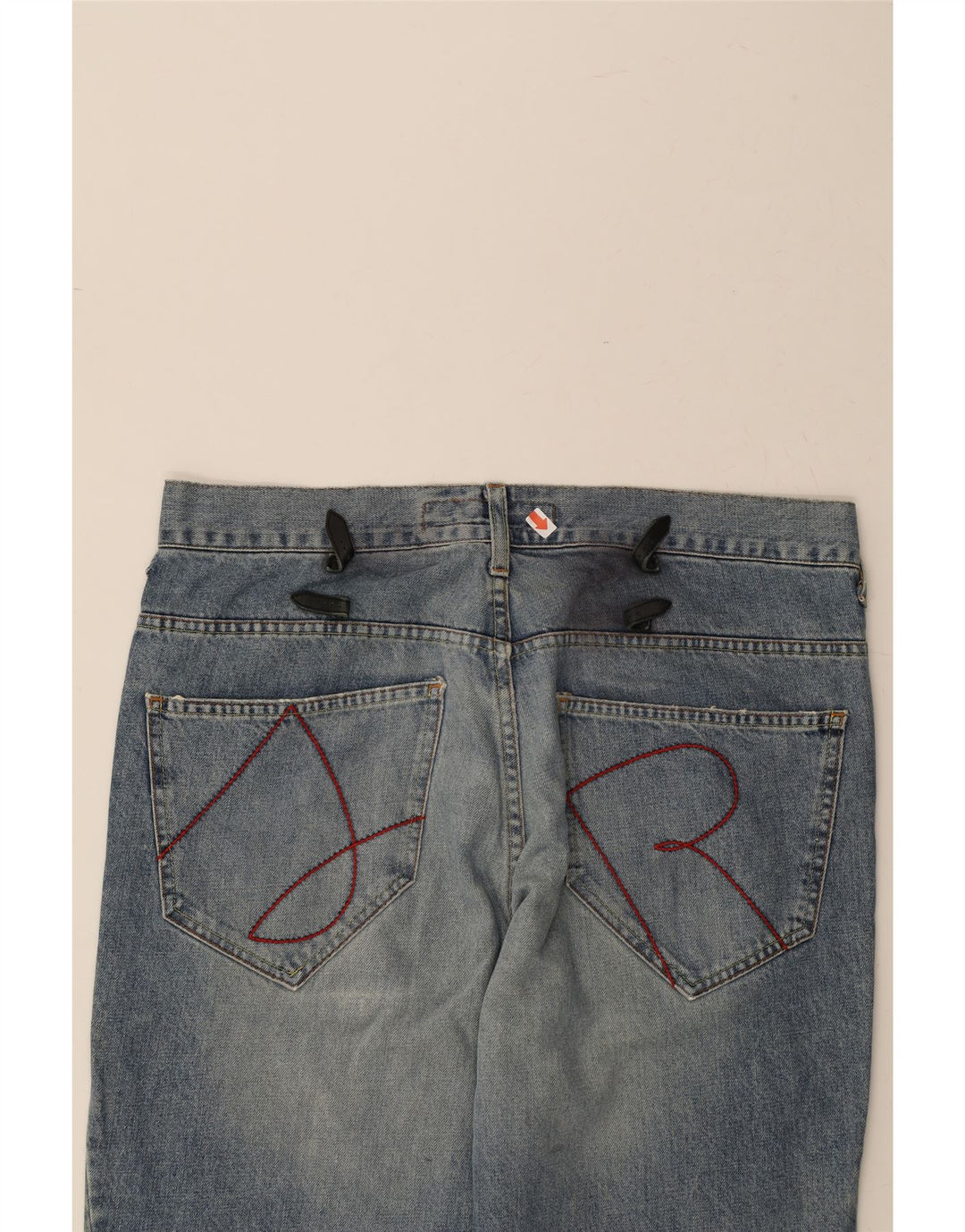 RICHMOND Mens Straight Jeans W35 L34 Blue Cotton Vintage Richmond and Second-Hand Richmond from Messina Hembry 