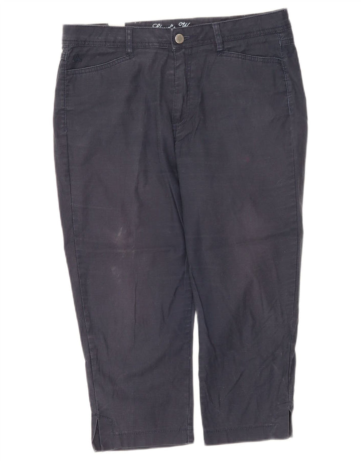 Pantaloni scurti chino bermude vintage pentru femei W40 2XL bleumarin