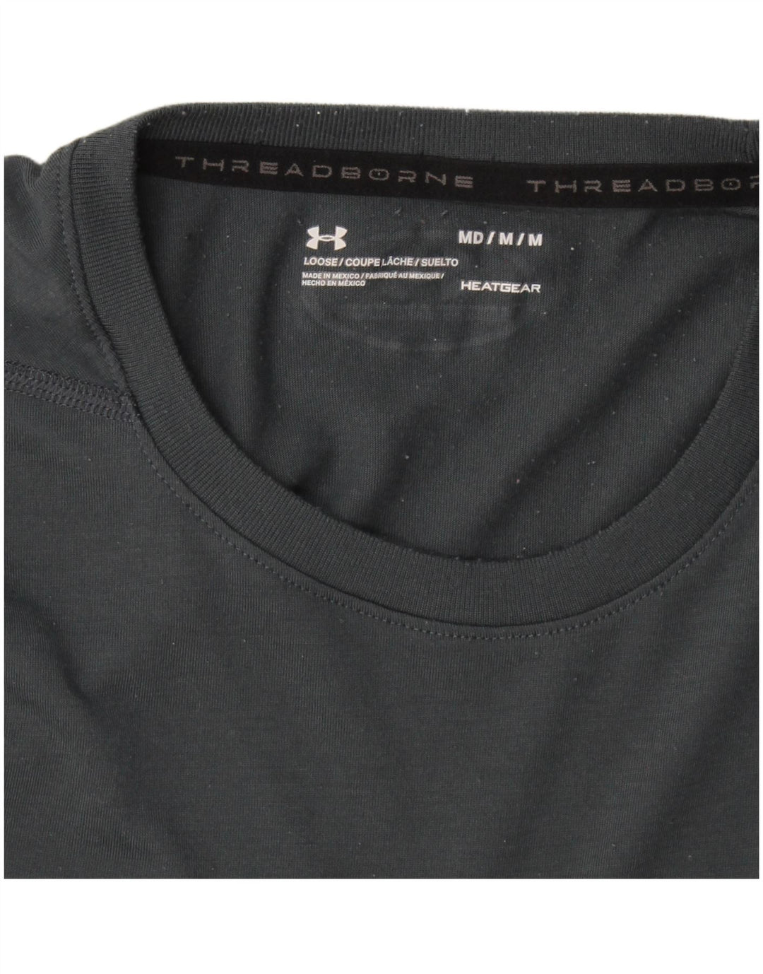 Tricou grafic Under Armour pentru bărbați Heat Gear Top Medium Gri