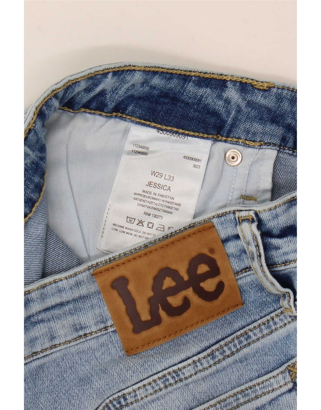 Blugi Lee Jessica Bootcut pentru femei W29 L27 Bumbac albastru