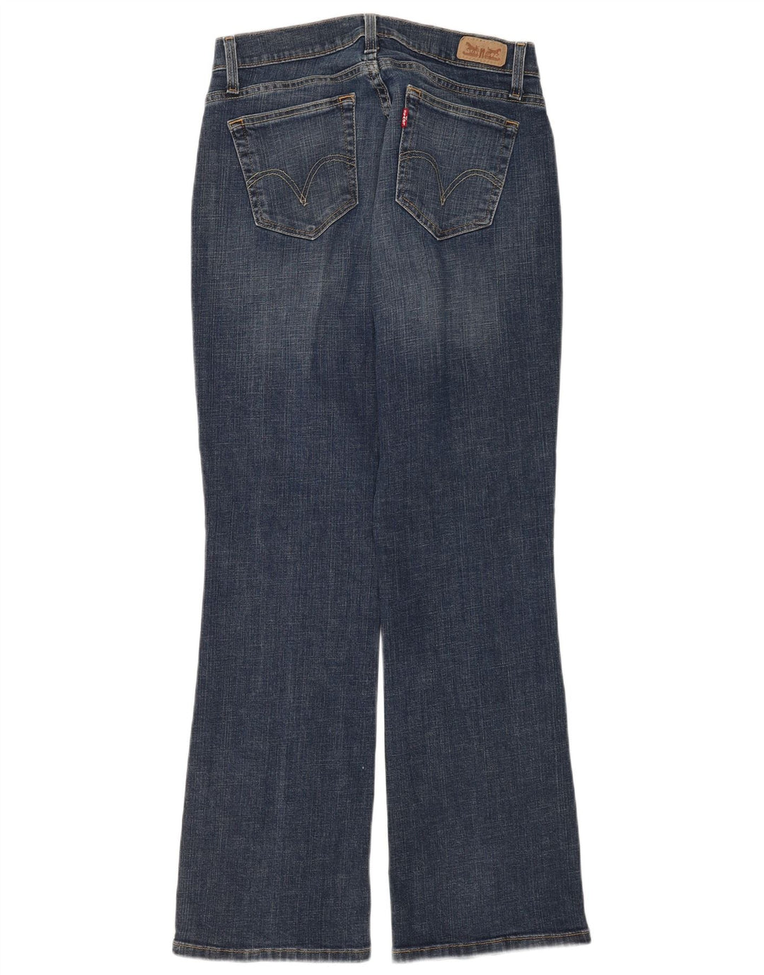 Blugi Levi's 529 Curvy Bootcut W31 L32 Bumbac albastru