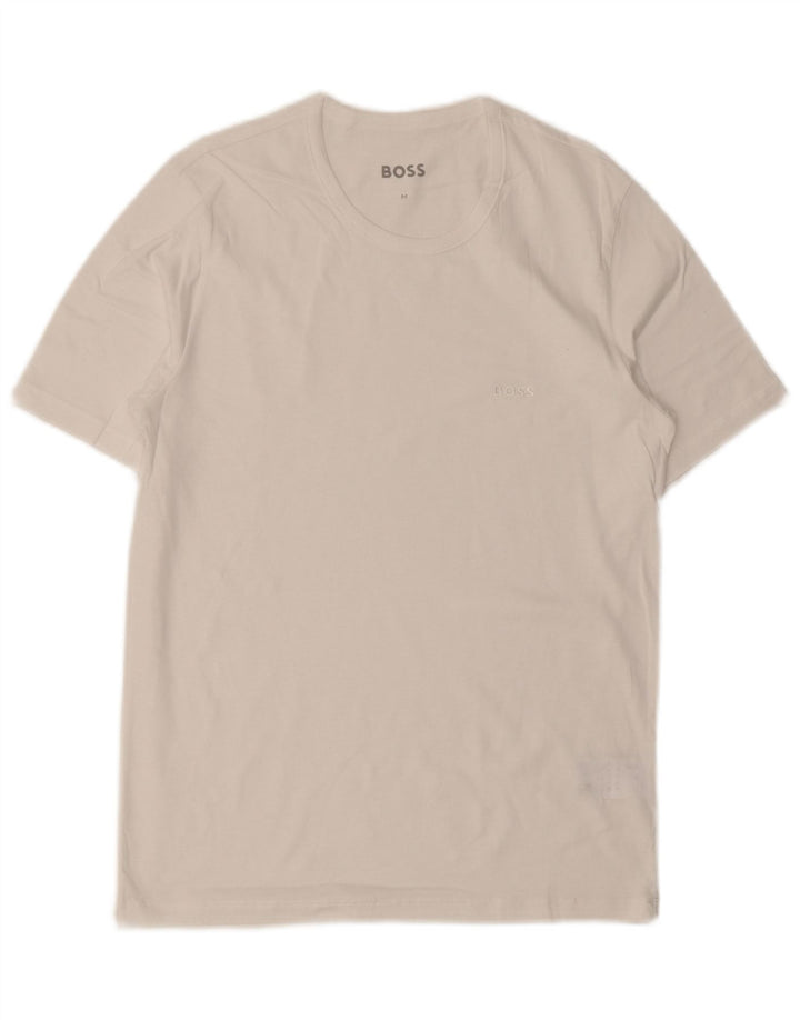 Tricou Bărbați HUGO BOSS Top Medium Alb Bumbac