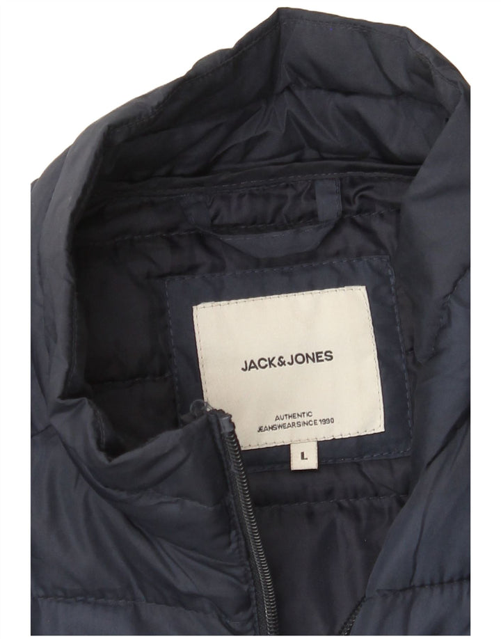 Jack & Jones jachetă căptușită pentru bărbați UK 40 mare bleumarin