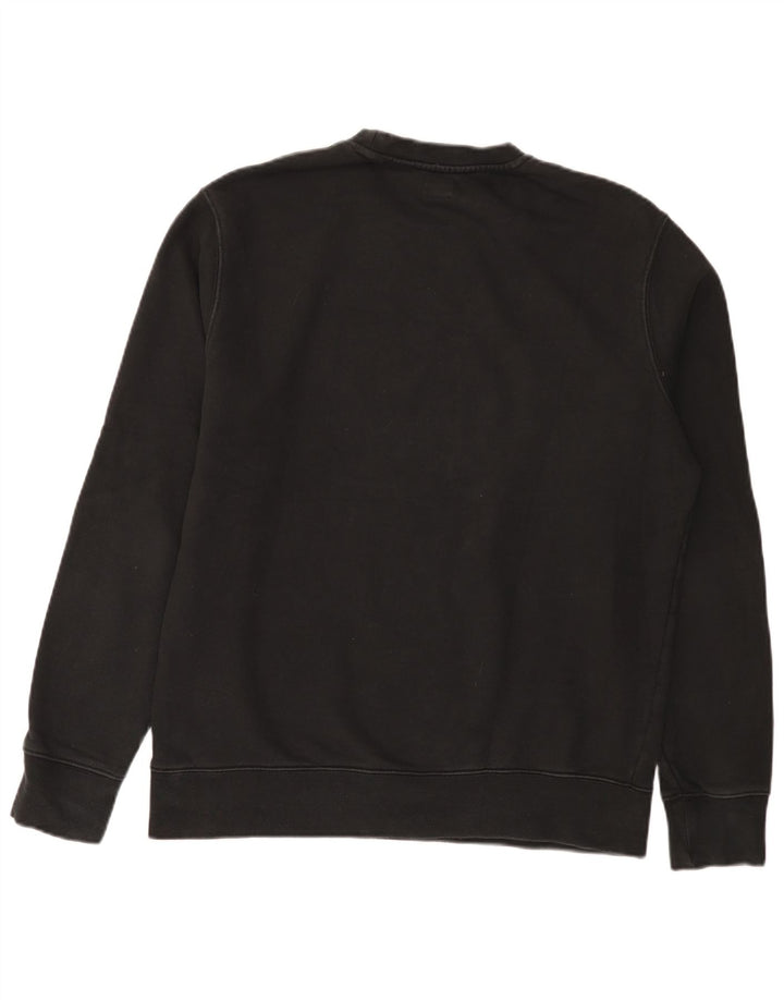 Pulover Levi's Standard pentru bărbați, bumbac mediu negru
