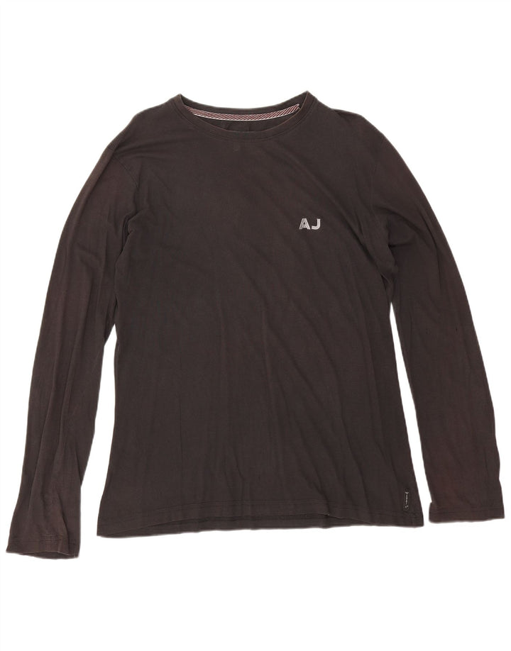 Armani Jeans Top pentru bărbați cu mânecă lungă 2XL negru