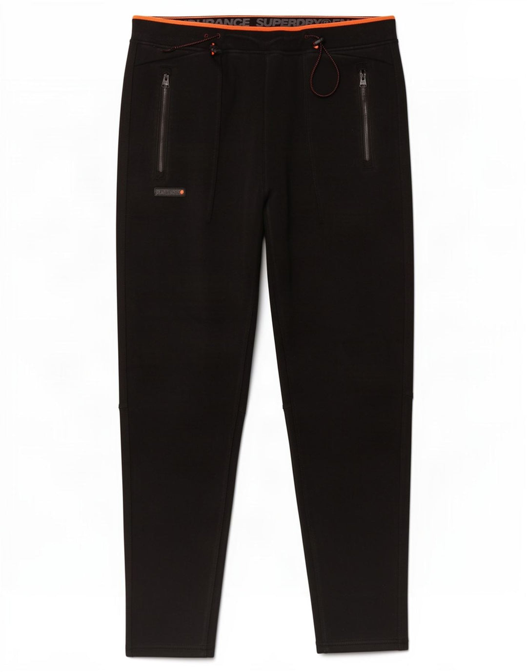 Pantaloni de trening Superdry pentru bărbați, mari, negru, poliester