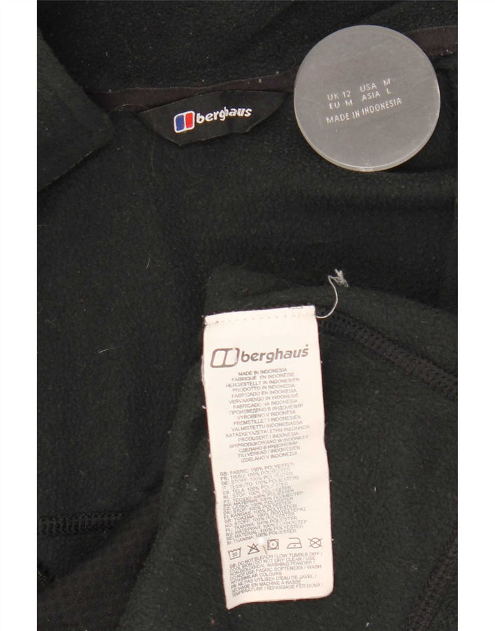 Jachetă fleece pentru femei Berghaus UK 12 Poliester mediu negru