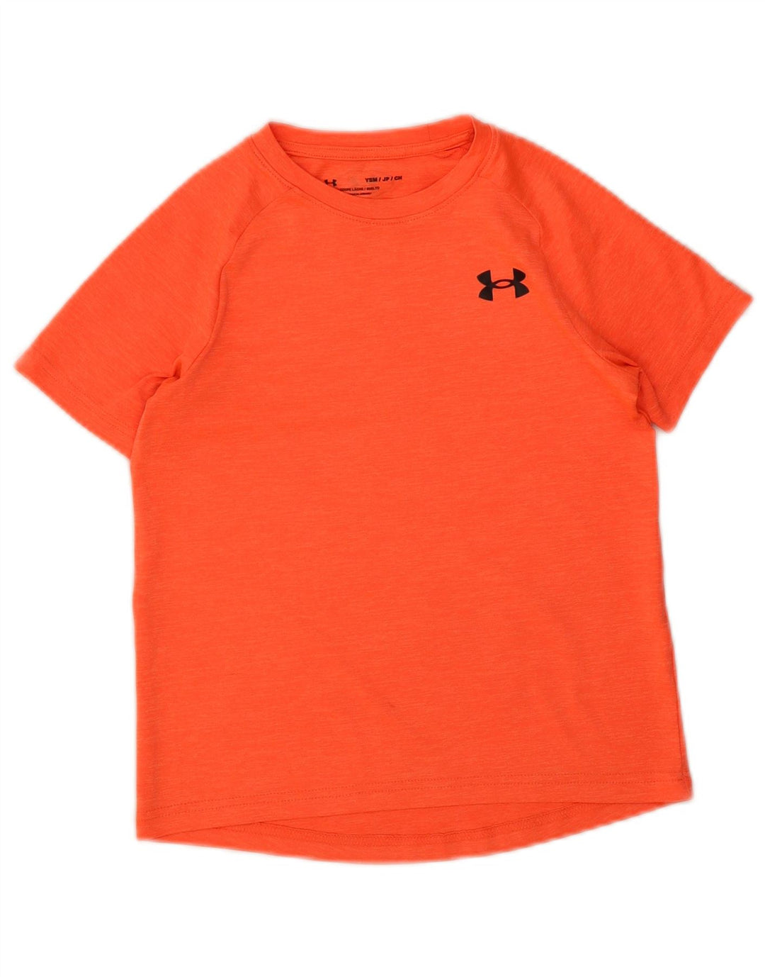 Tricou Under Armour Băieți Top 7-8 Ani Mic Portocaliu