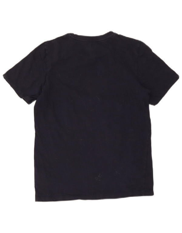 Tricou cu grafic Jack & Jones pentru băieți Top 13-14 ani Bumbac bleumarin