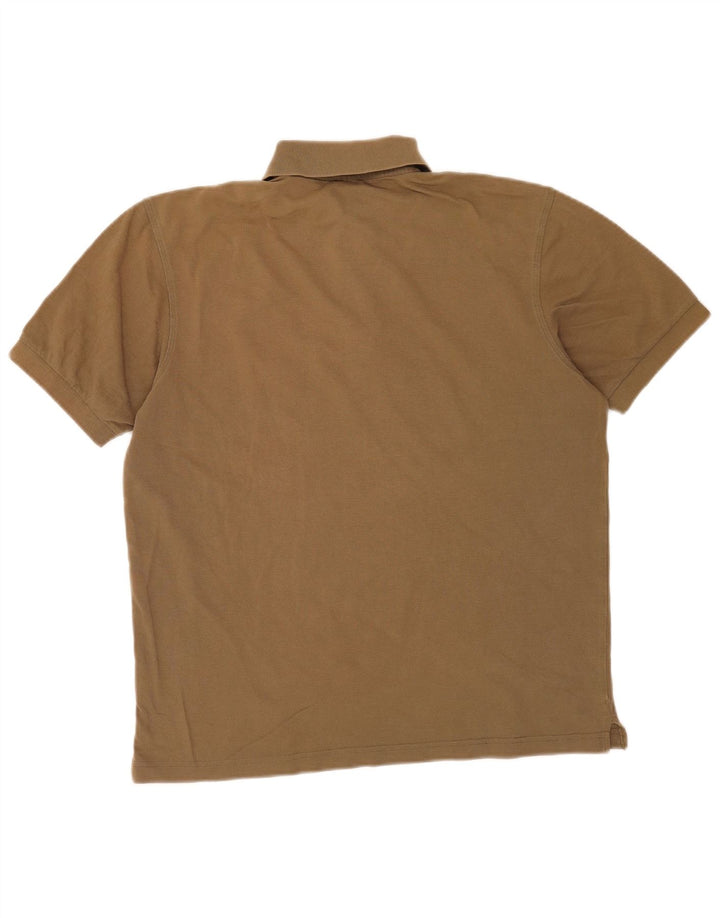 Tricou polo Hugo Boss pentru bărbați, bumbac kaki mic