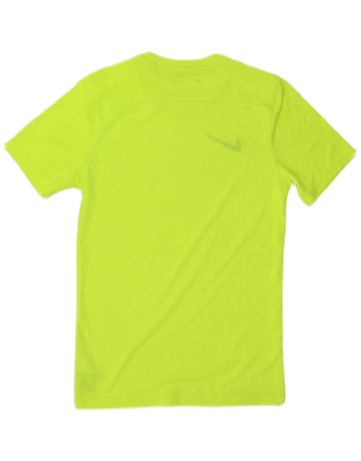 Tricou subțire Nike Dri Fit pentru bărbați Top mic, verde, poliester