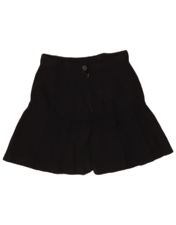 Patrizia Pepe Fustă A-Line Plisată Femei IT 44 Medium W28 Negru