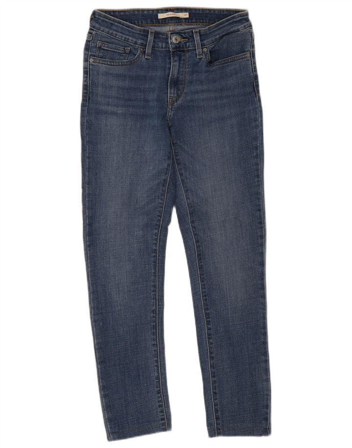 Blugi skinny Levi's 711 pentru femei W27 L25 albastru