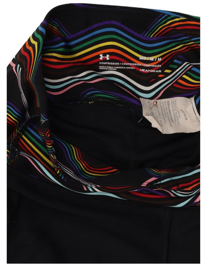 Pantaloni scurti sport Under Armour pentru femei Heat Gear UK 12 Poliester mediu negru