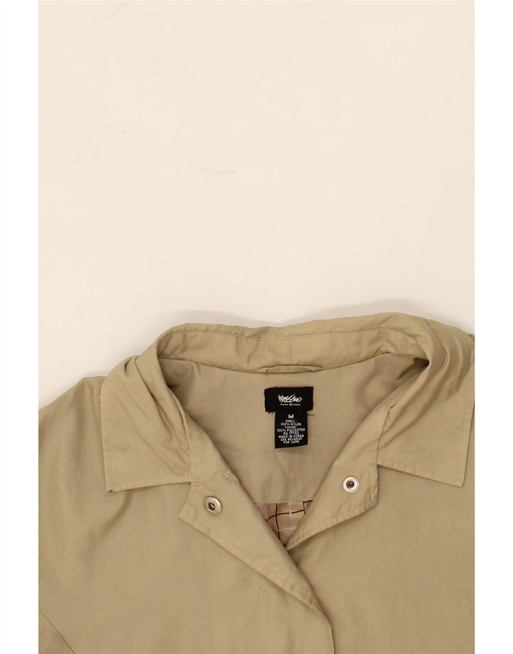 MOSSIMO Womens Overcoat UK 14 Medium Beige Nylon Vintage Mossimo and Second-Hand Mossimo from Messina Hembry 