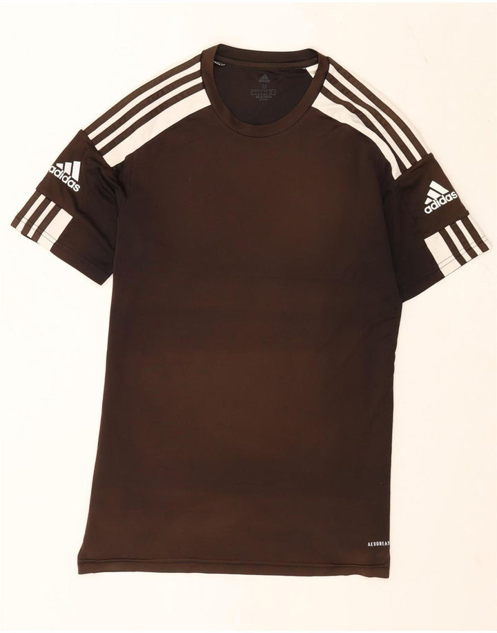 Tricou pentru bărbați Adidas Aeroready Top Mediu Negru Colorblock