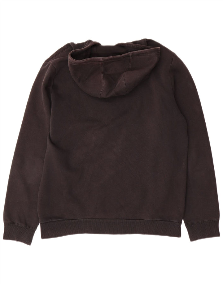 Pulover ADIDAS pentru băieți, cu glugă, 15-16 ani, XL, bumbac negru