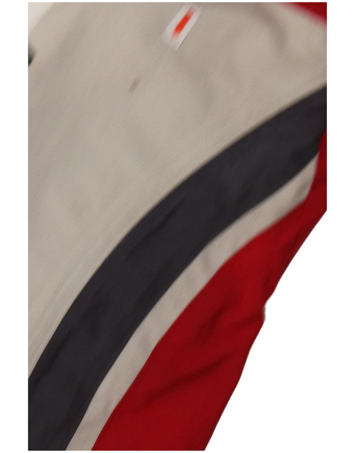 Jachetă de vânt pentru bărbați COLUMBIA Interchange UK 40, mare, roșu, color block