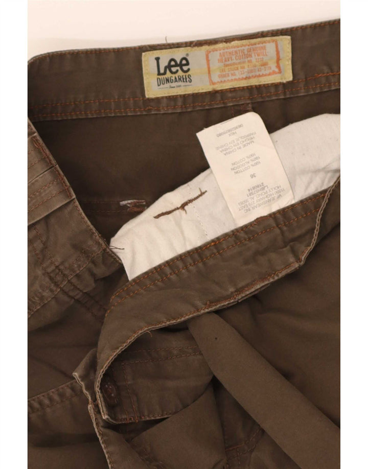Pantaloni scurți cargo pentru bărbați Lee W36, maro, bumbac