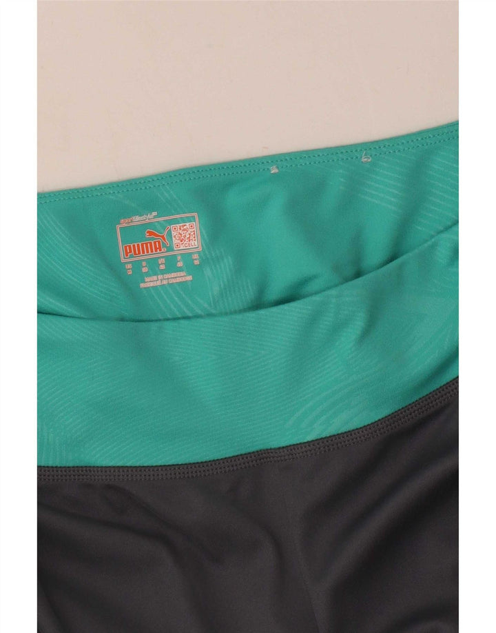 Pantaloni de trening Puma pentru femei Joggeri UK 12 Medium Gri Colorblock