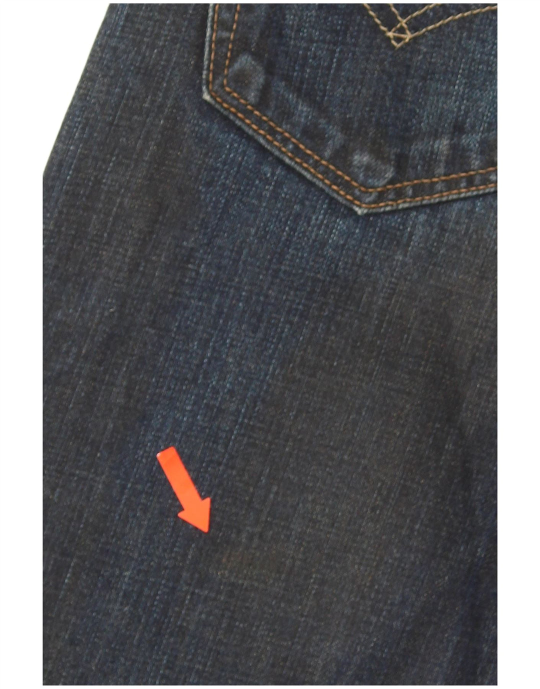 Blugi drepti pentru bărbați Levi's 504 W28 L32 Bumbac bleumarin