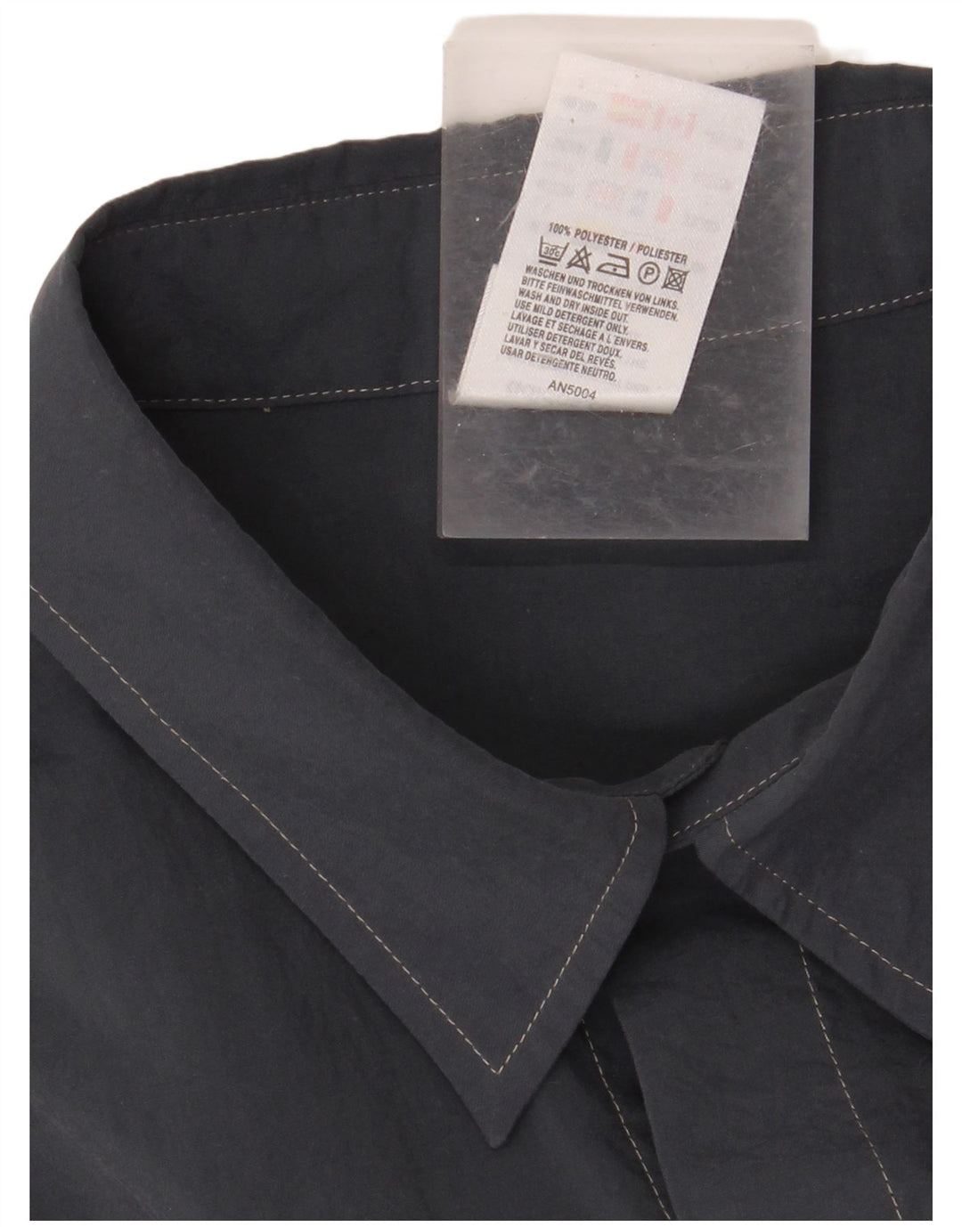 Cămașă cu mânecă scurtă pentru bărbați ADIDAS UK 46/48 XL bleumarin poliester