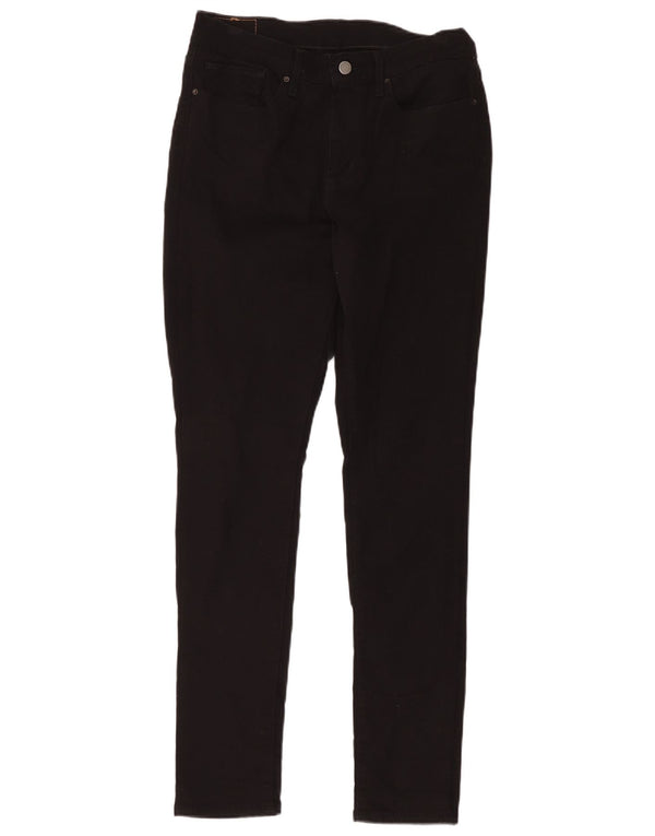 Blugi skinny pentru femei cu talie înaltă Levi's W30 L32 bumbac negru