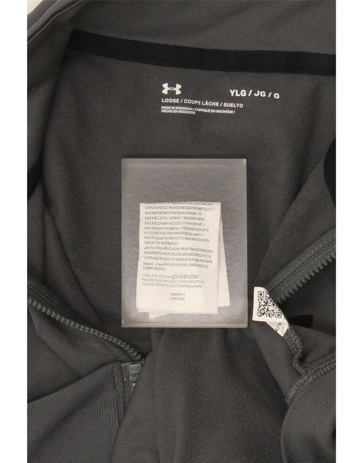 Jachetă de trening pentru băieți Under Armour 11-12 ani, mare, gri, color block