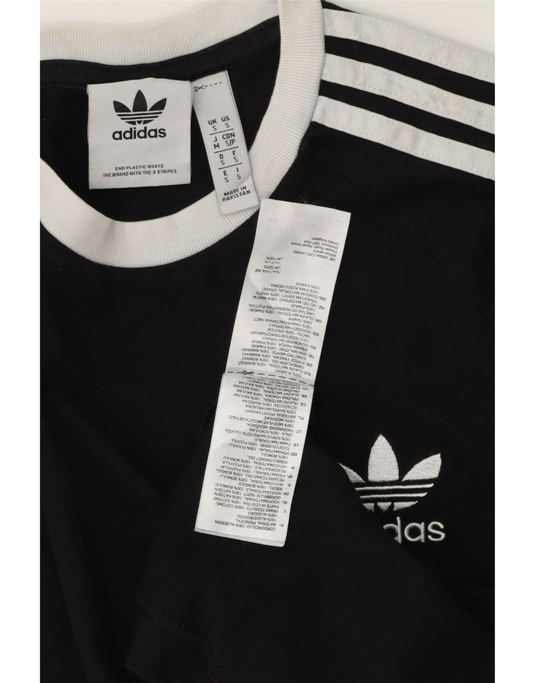 Tricou pentru bărbați Adidas Top mic, negru, bumbac